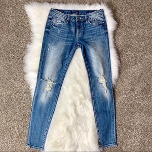 Vigoss Distressed denim skinny jeans size 27